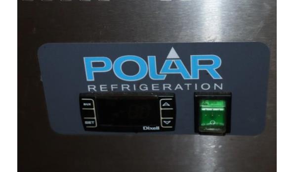 Verrijdbare 4-deurs drankenkoeler POLAR REFRIGERATION